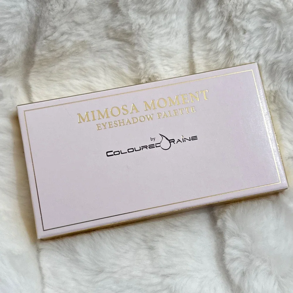 Coloured Raine Mimosa Moment Eyeshadow Palette 6‎ Warm Shades NIB Vegan